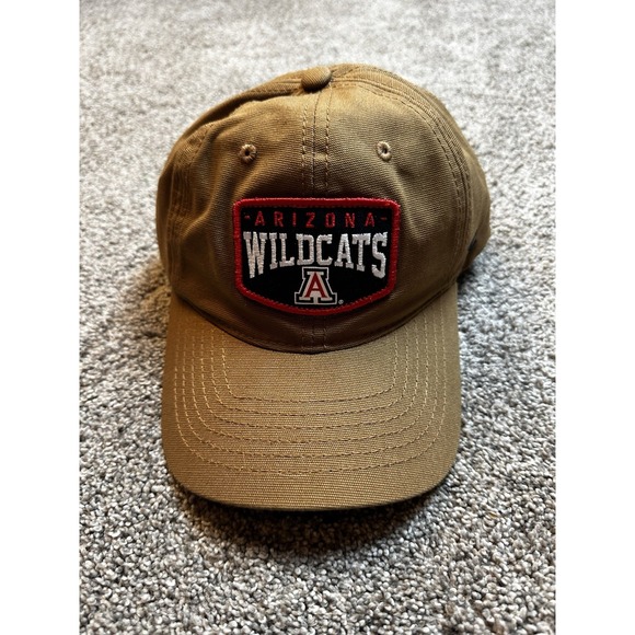 Zephyr Arizona Wildcats Tan‎ Canvas Baseball Cap One Size Mesh Strapback NEW - Picture 2 of 5